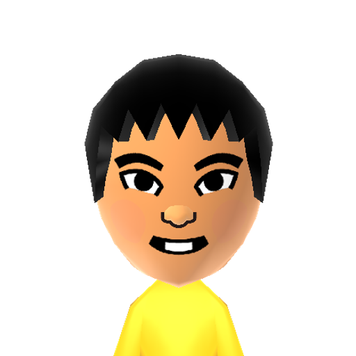 Sho Mii character preview