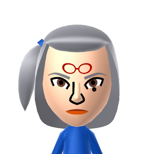 Impa Mii character: a Mii used in Mii Fighter QR Codes Series / Custom Mii Fighter Versus