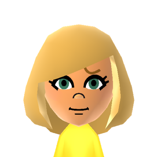 Fluttershy Mii character preview