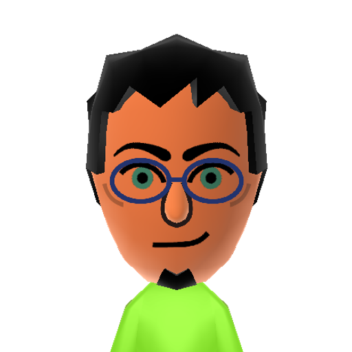 Cyrus Mii character preview