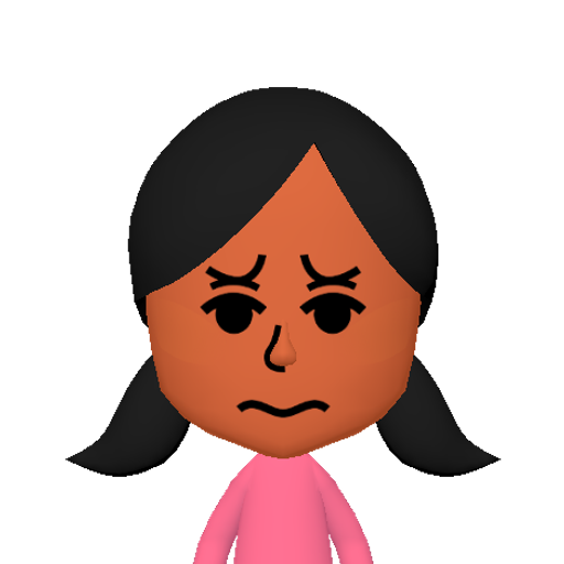 no name Mii character: This Mii is from the Switch SDK as a SampleDB Mii.