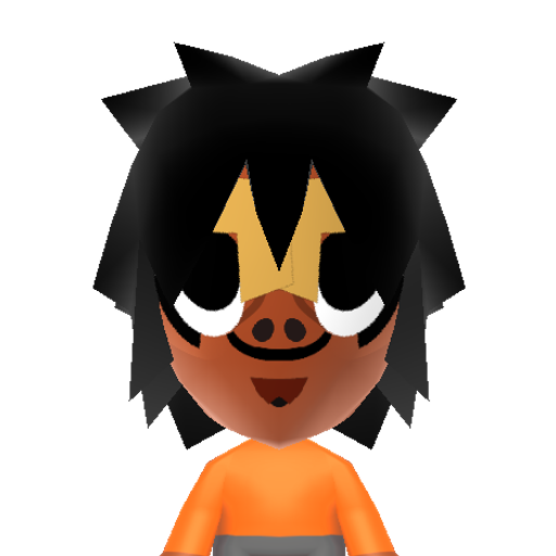 Tepig Mii character: One of the three starters in the DS games "Pokemon Black and White" and "Black/White 2". Mostly well mannered, he has a fiery attitude when mad.