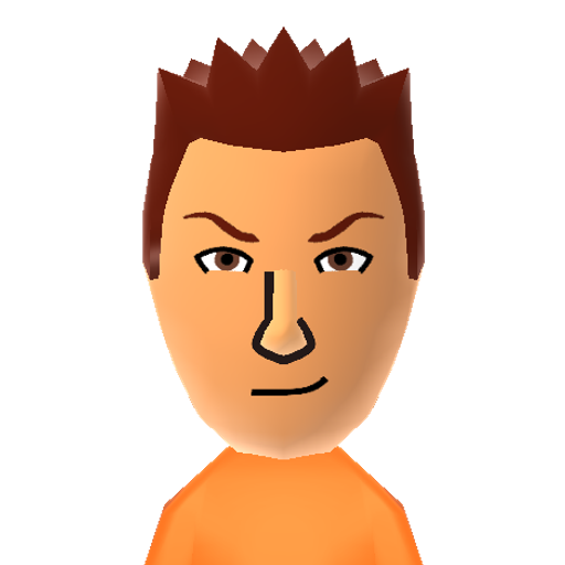 Reyn Mii character: Shulk's best friend in "Xenoblade Chronicles".