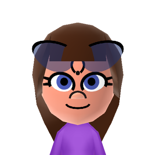 Twilight Mii character: A Mii from Wii Sports Resort Deluxe, a mod for Wii Sports Resort