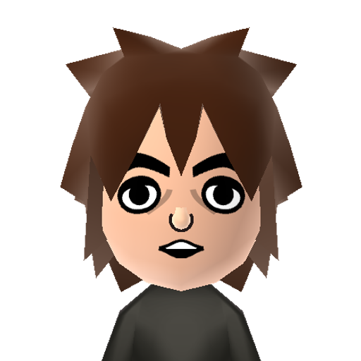 Hinozall Mii character: a Special Mii dumped from StreetPass Mii Plaza