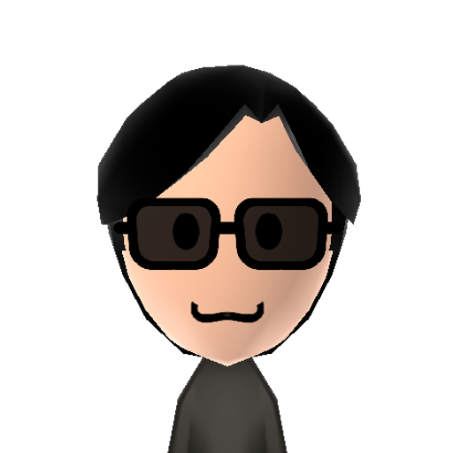 MгĢв64←↓↑→ Mii character: by xXMrGb64Xx
