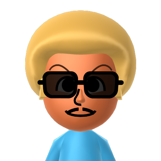 ? Mii character: A Mii uploaded to Check Mii Out Channel (WiiLInk)