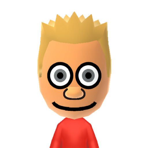 Bart Mii character preview