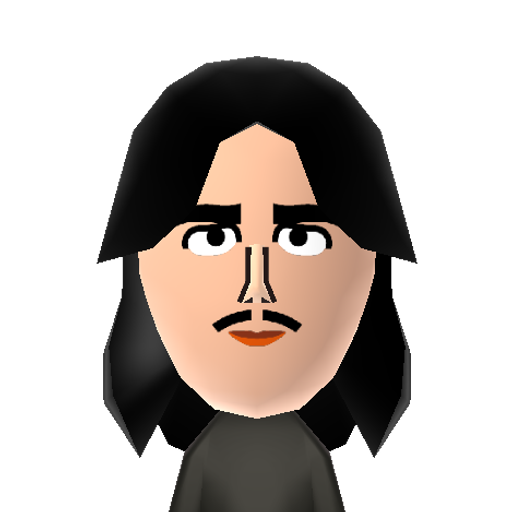 J.Bonham Mii character: The late drummer of the British rock group Led Zeppelin.
