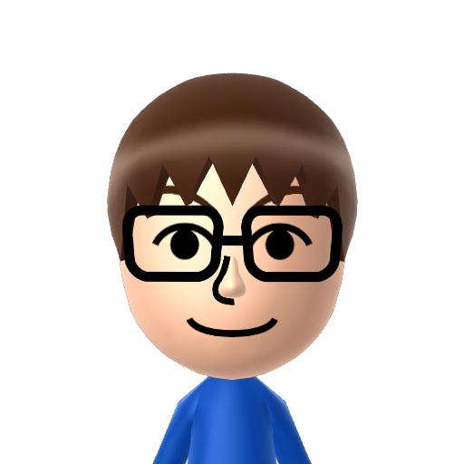 りょうすけ Mii character: NNID: gjjdiewixe2