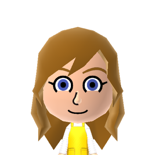 Hannah Mii character preview