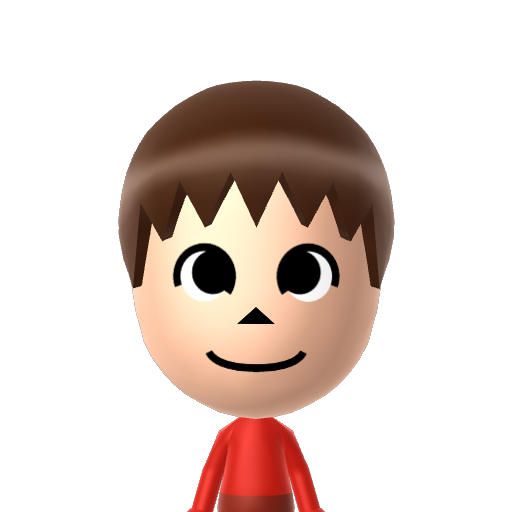 ? Mii character: A Mii uploaded to Check Mii Out Channel (WiiLInk)