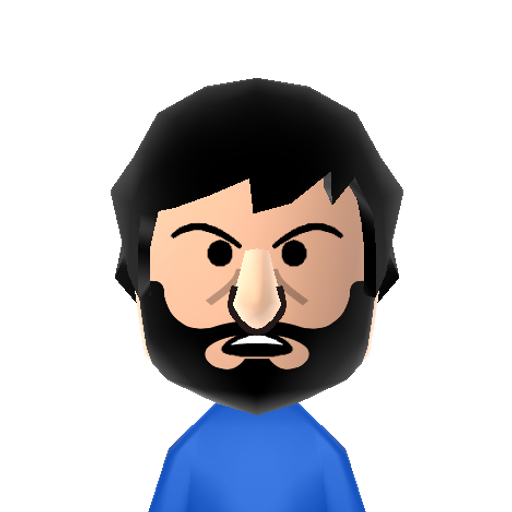 C. Haddock Mii character: Tintin's friend and sidekick from the comic series "Tintin" by Belgian cartoonist Herge.