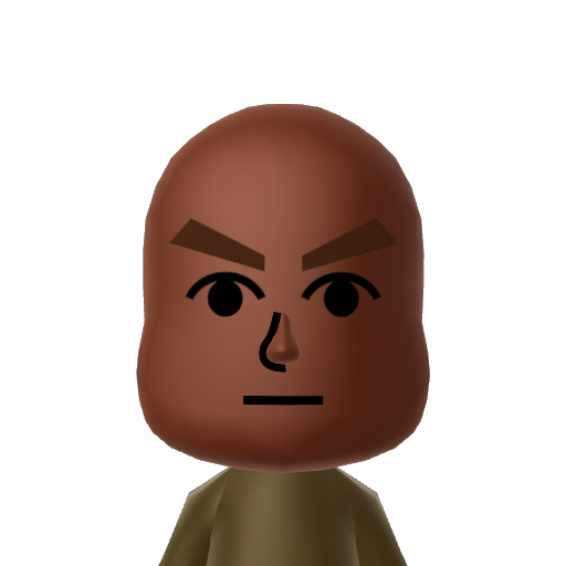 poop Mii character: A Mii from my childhood Wii.