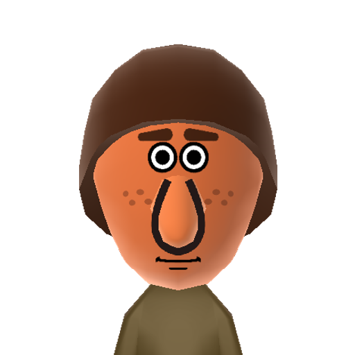Beedle Mii character preview