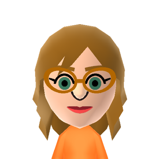 Paige Mii character: A Mii from Preston's Custom Mii Modpack (WS)