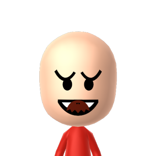 King Boo Mii character: These are extracted and derived from the Mii Central Miis from the 3DS Miitopia.