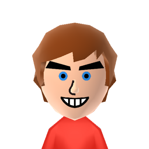 Brad Mii character: Extracted from Super Mario Maker 2 servers. This is the Mii of the YouTuber Infinite Bits. Maker Name: Brad78 -- Maker ID: QYY-0FM-20H -- Country: Canada