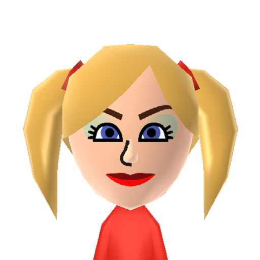 Harley Mii character preview