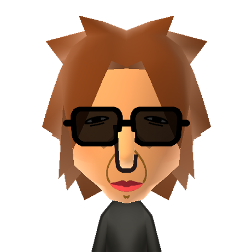 Bob Dylan Mii character: Singer/songwriter most famous for his folk-rock songs recorded in the 1960s and 70s.