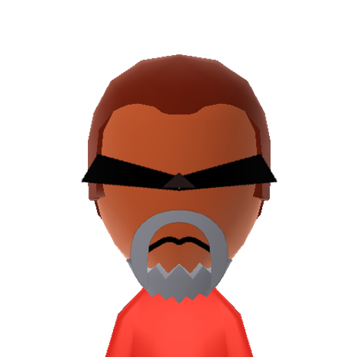 Red Ranger Mii character: From the "Power Rangers" franchise.