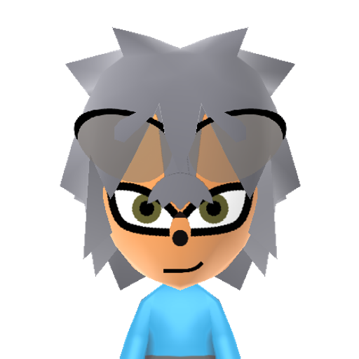 Silver Mii character preview