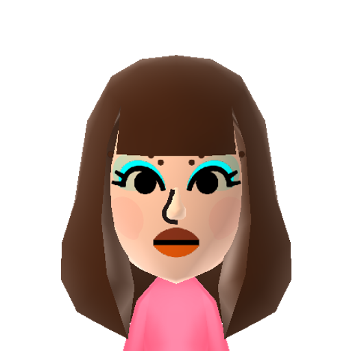 line Mii character preview
