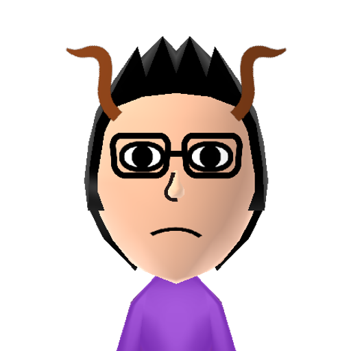 Eridan Mii character preview