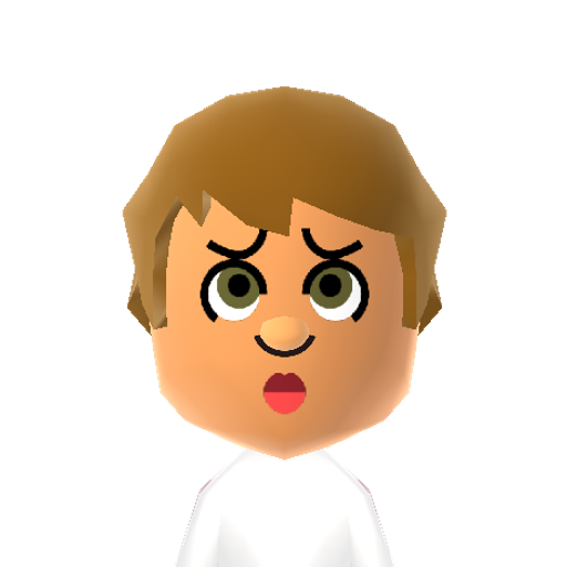 NINTENDO Mii character: a Default WaraWara Plaza Mii