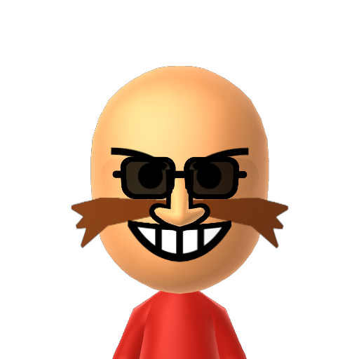 Robotnik Mii character: These are extracted and derived from the Mii Central Miis from the 3DS Miitopia.
