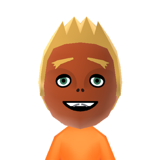 Mr. Munch Mii character: A Mii from Wii Sports Resort Deluxe, a mod for Wii Sports Resort