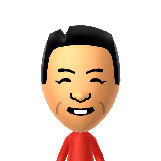ごとうさん Mii character: a Happy Hammerin' Staff Mii