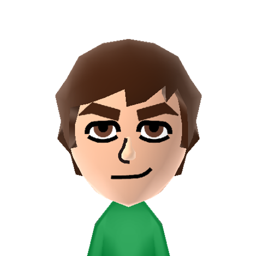 Ben 10 Mii character: The main character from the animated series "Ben 10".