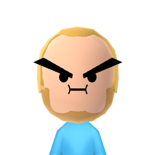 SteamTrain Mii character: The steam train as seen in the opening of the youtube series of the same name.