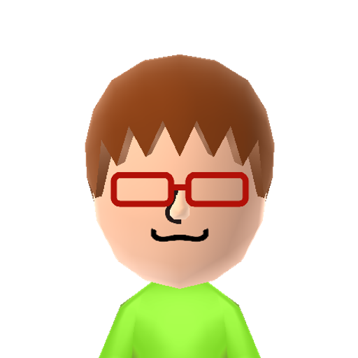 YoYo Mii character: From the hit sega game Jet Set Radio. He is a member of the GGs ([Graffiti Gangsters). He is a chubby street punk who loves hanging out with his homies.
