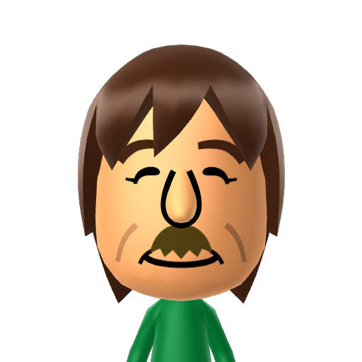 さかた Mii character: A Mii from Jinsei Game Wii