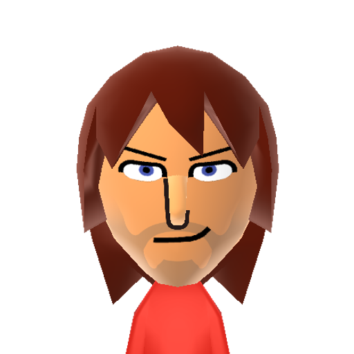 Shanks Mii character: Character from the anime/manga "One Piece"