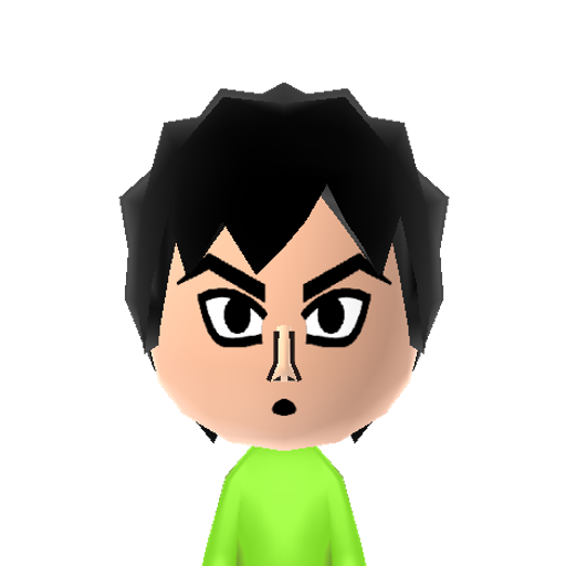 Clank Mii character: The youngest member of the Mobile Task force and son of Mighty Gazelle from the F-Zero anime series.