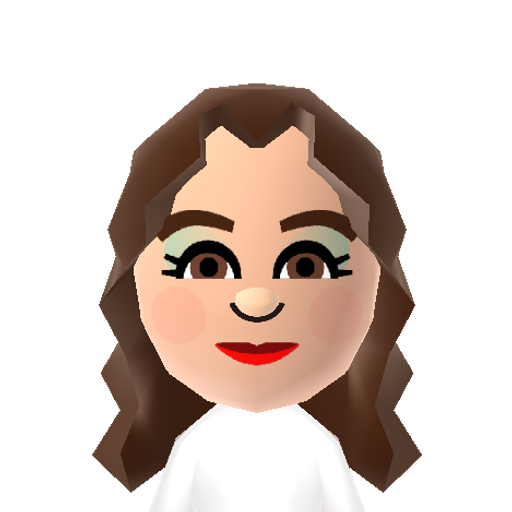 Yoanna Mii character: A Mii from Wii Sports Resort: Meme Squad, a mod for Wii Sports Resort