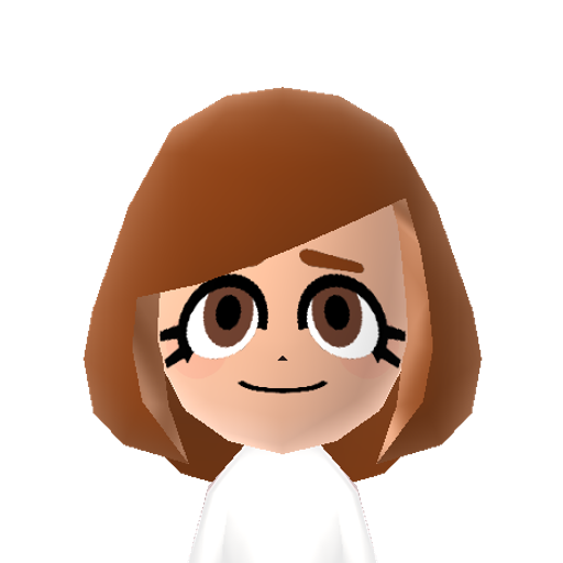 Uraraka Mii character: These are extracted and derived from the Mii Central Miis from the 3DS Miitopia.