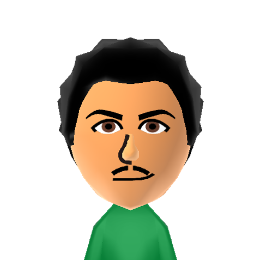 Luigi Mii character preview