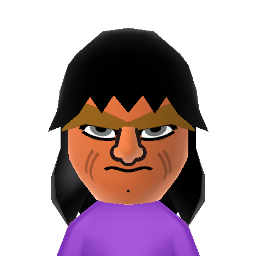 Goliath Mii character: The Defender of the Night... Goliath from Disney's "Gargoyles"!