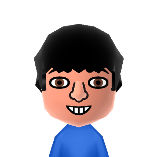 Favij Mii character: Italian youtuber making videos about Slender, Cat and Mario games and Rage Horror Game