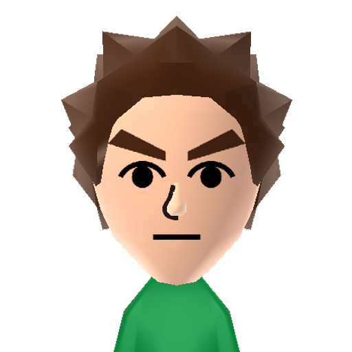 ゆう Mii character: NNID: golfsamurai0824