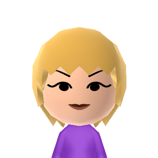 Rose Mii character preview