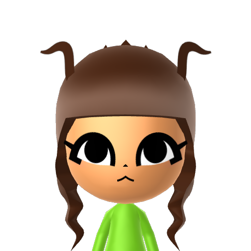 Leafeon Mii character preview