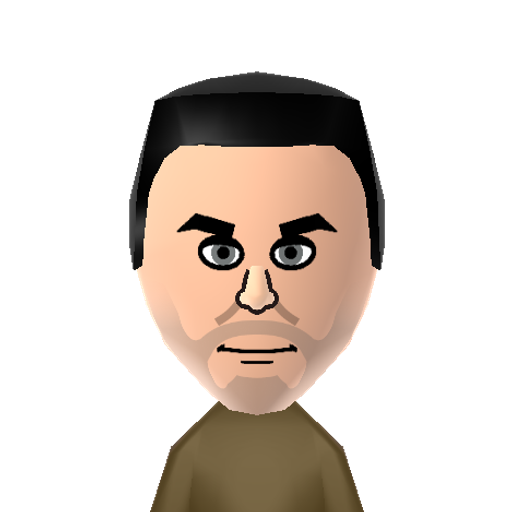 Frank Mii character preview