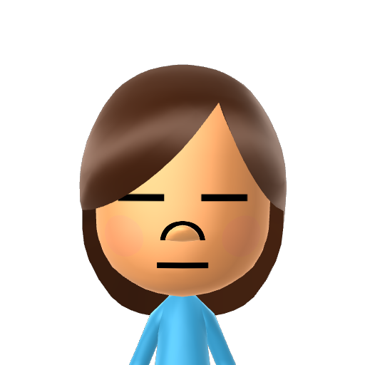 Frisk Mii character: These are extracted and derived from the Mii Central Miis from the 3DS Miitopia.