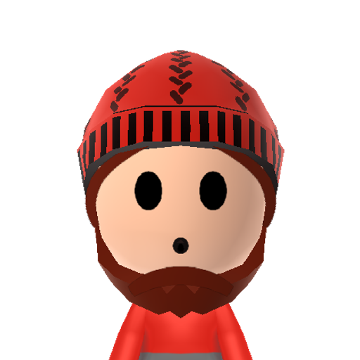 Shy Guy Mii character preview