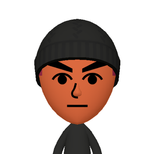 no name Mii character: This Mii is from the Switch SDK as a SampleDB Mii.